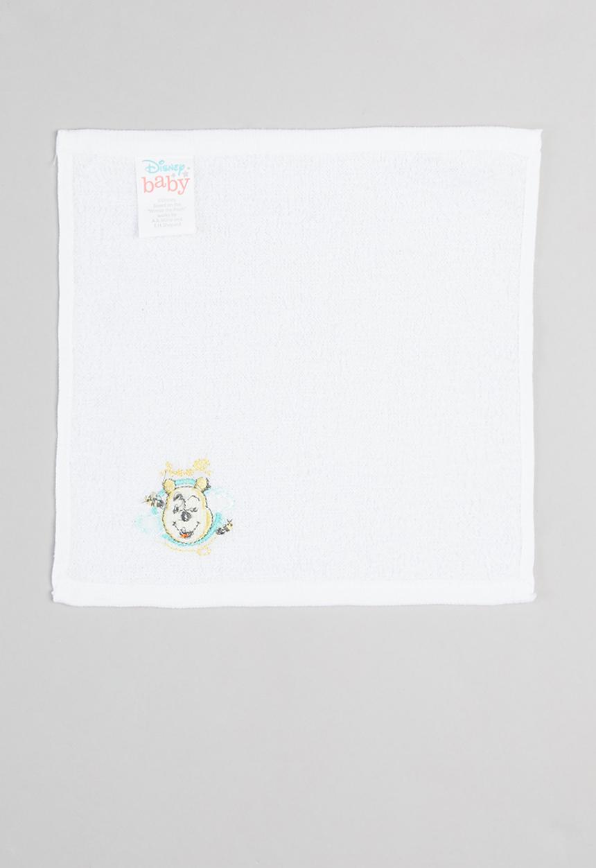 Character Group - 2-pack winnie face cloths - yellow & white