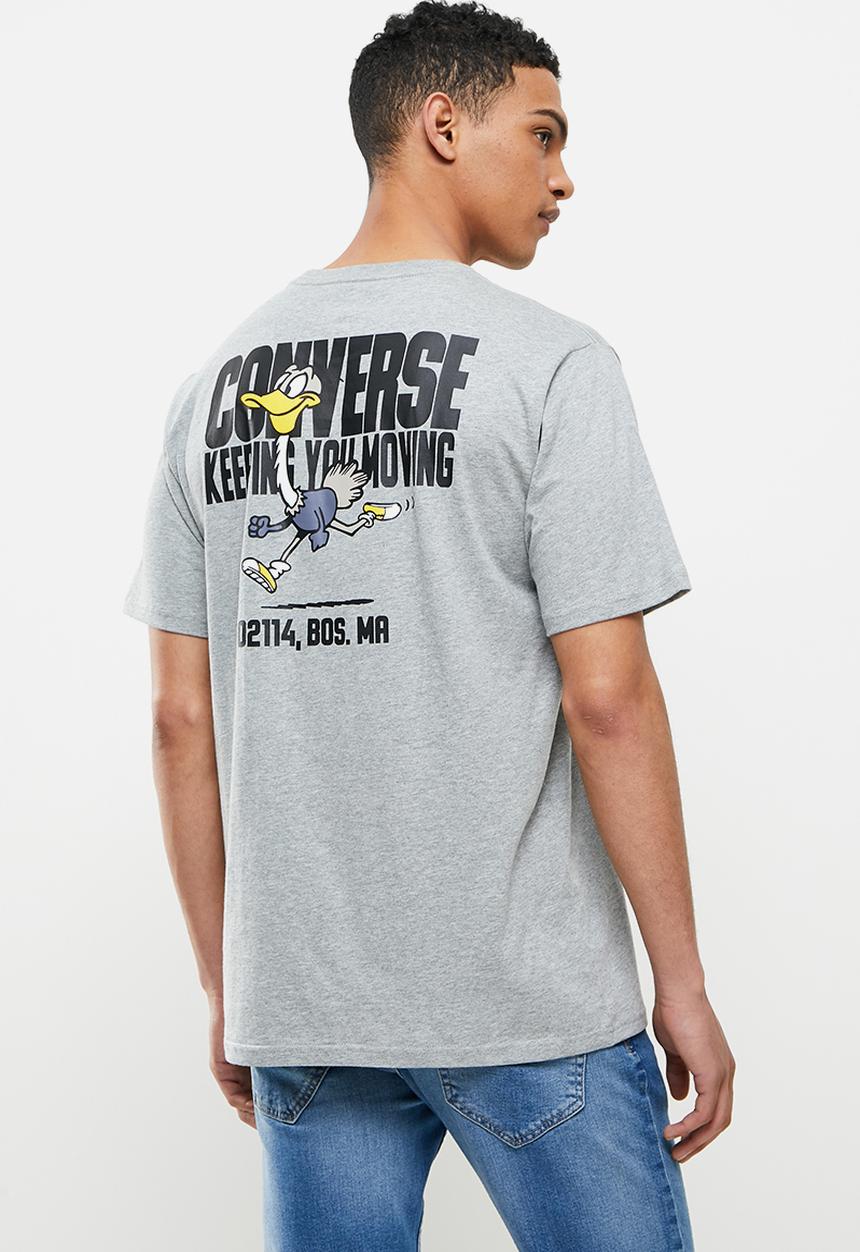 Converse - Street runner graphic tee - grey 