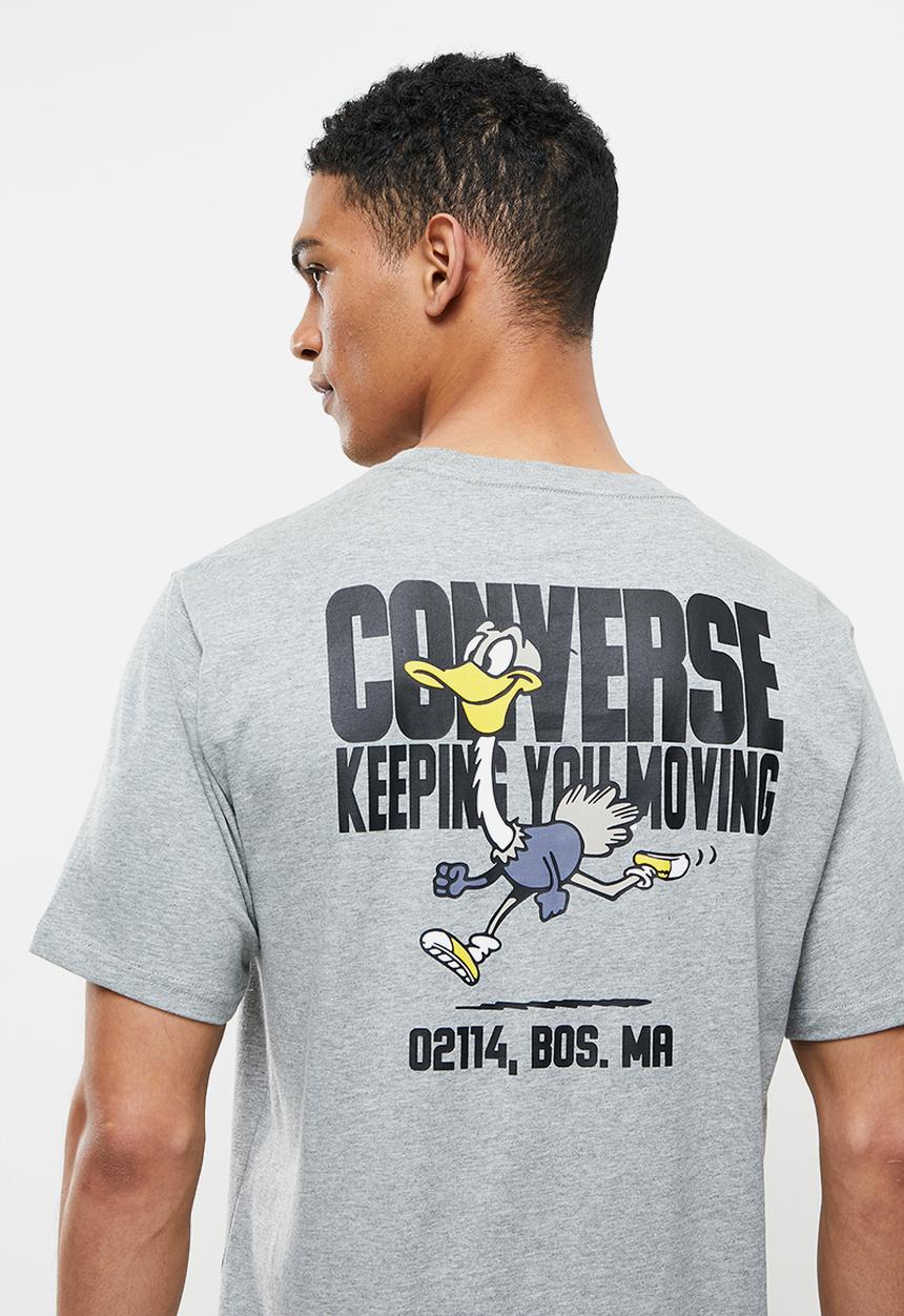 Converse - Street runner graphic tee - grey 