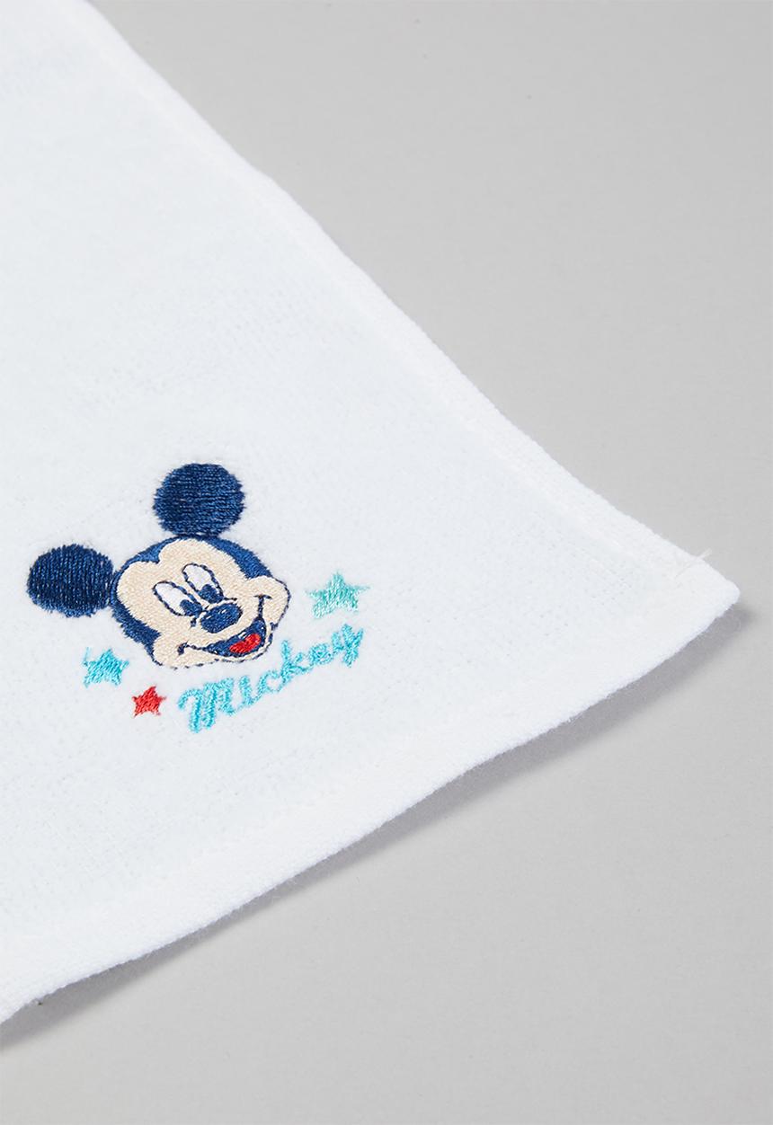 Character Group - 2-pack mickey face cloths - blue & white