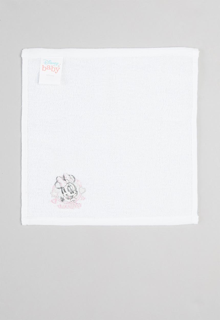Character Group - 2-pack minnie face cloths - pink & white
