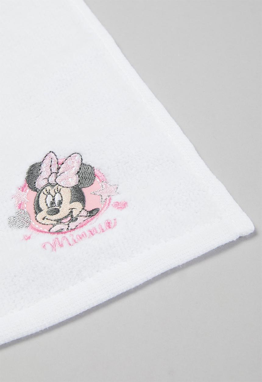 Character Group - 2-pack minnie face cloths - pink & white