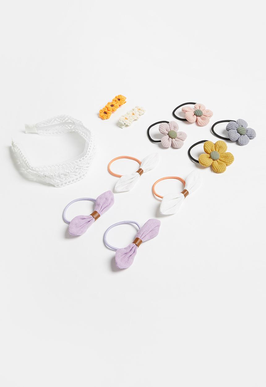 Cotton On - Hair multi packs - mixed boho floral pack