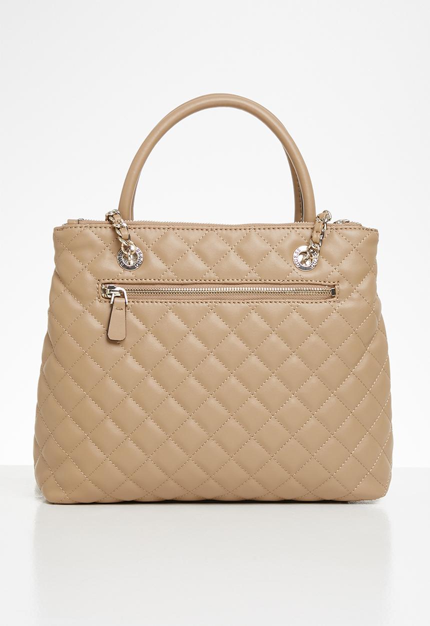 GUESS - Illy society satchel - beige