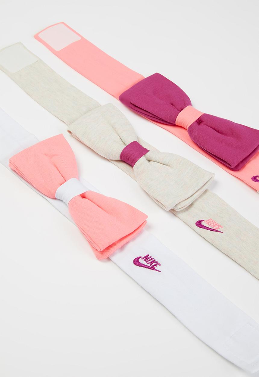 Nike - Girls 3 pack headband set - coconut milk