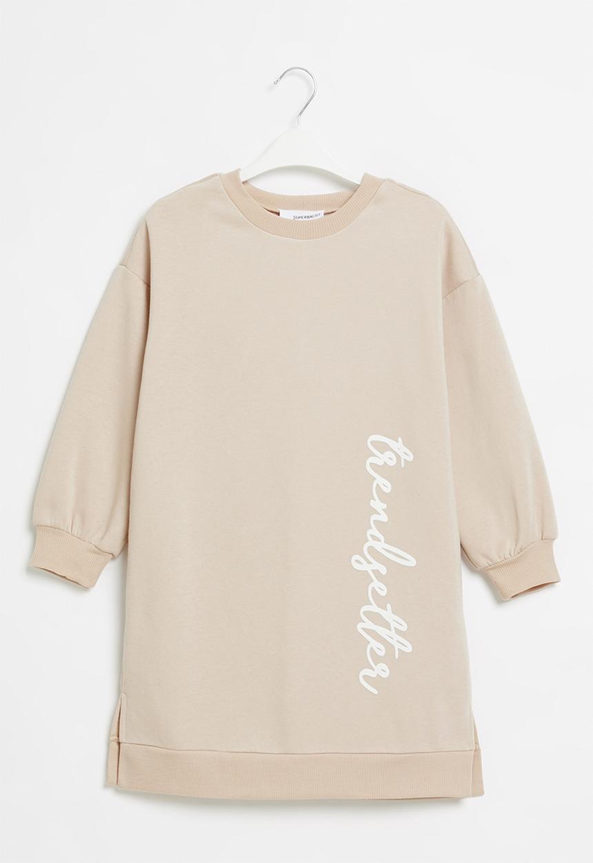 Superbalist - Printed sweater dress - pink