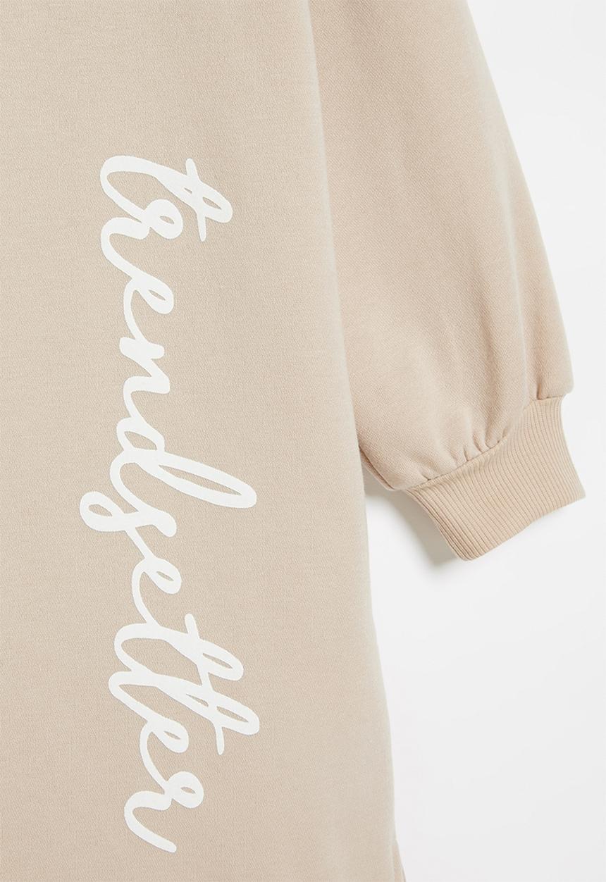 Superbalist - Printed sweater dress - pink