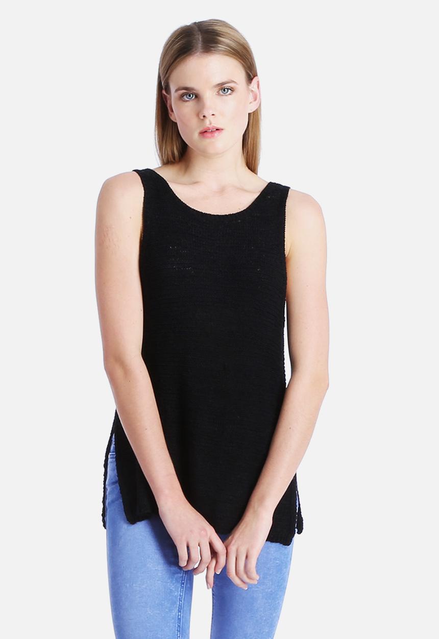 New Look - Bar Back Tape Vest