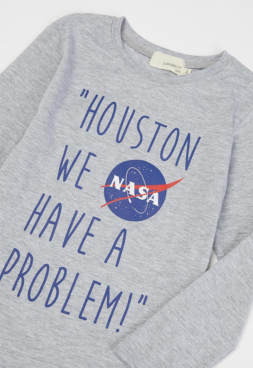 Superbalist Kids - Nasa top & pants pj - navy & grey