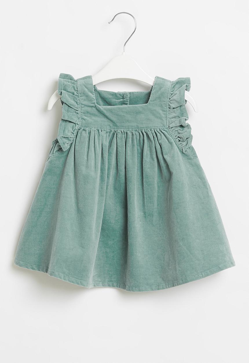 Cotton On - Twyla flutter dress - rusty aqua