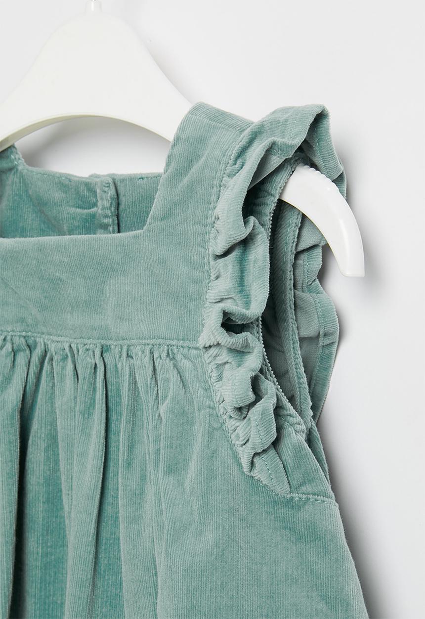 Cotton On - Twyla flutter dress - rusty aqua