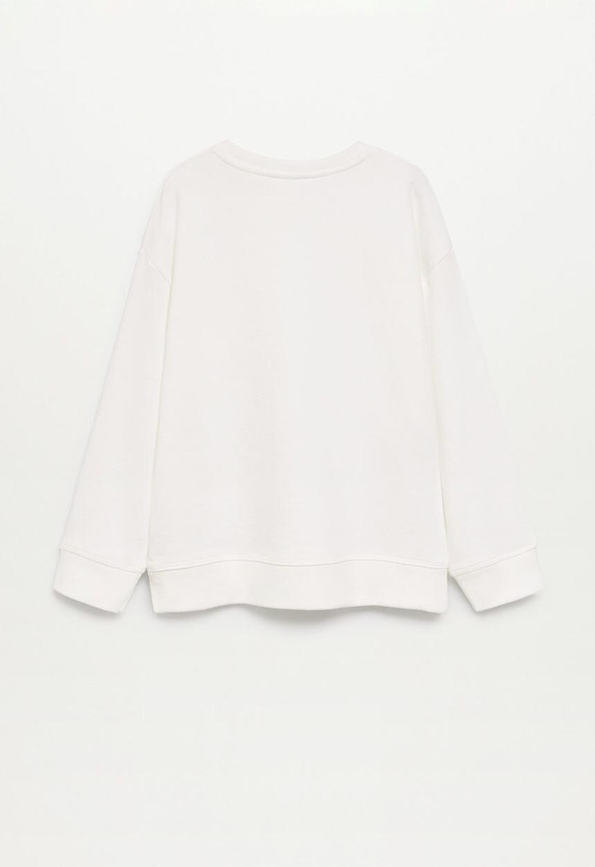 MANGO - Sweatshirt tony - white