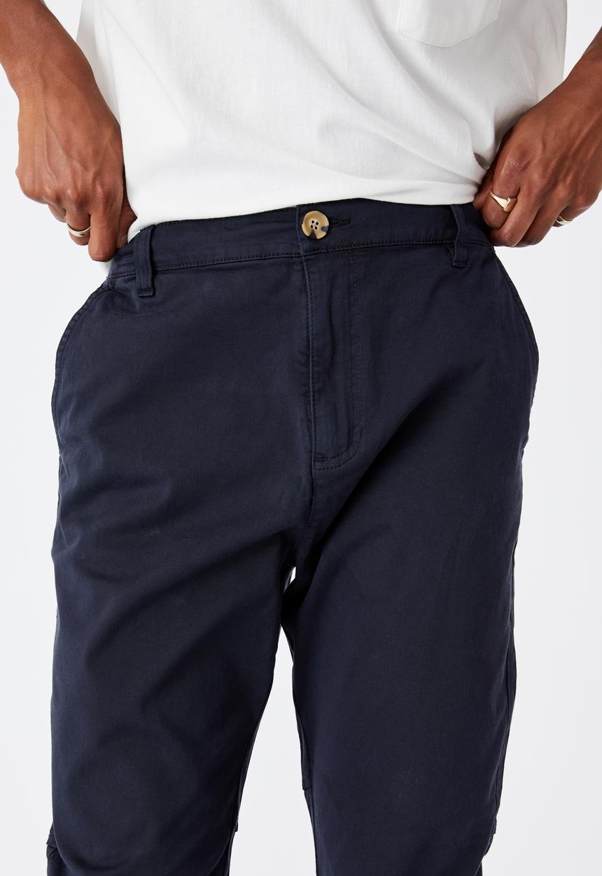 Cotton On - Relaxed pant - navy