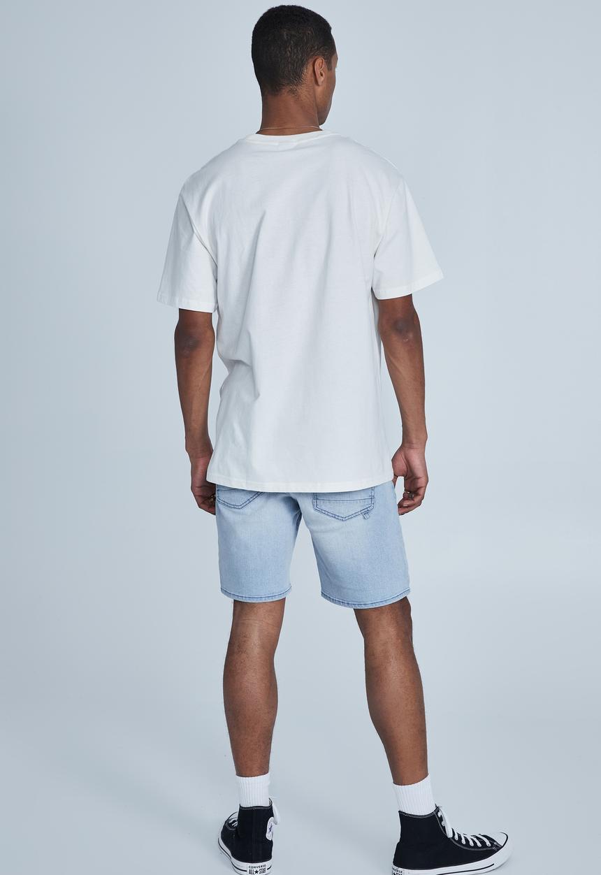 Cotton On - Straight short - bayside blue