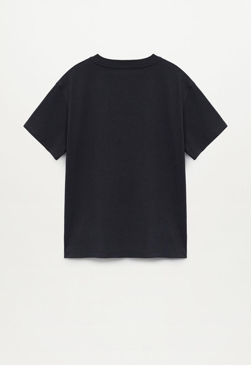 MANGO - T-shirt surf 2 - black