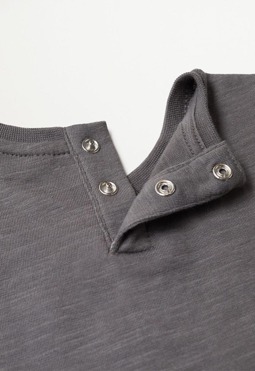 MANGO - T-shirt luis - grey
