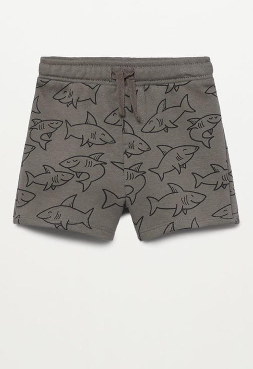 MANGO - Shorts mario - charcoal