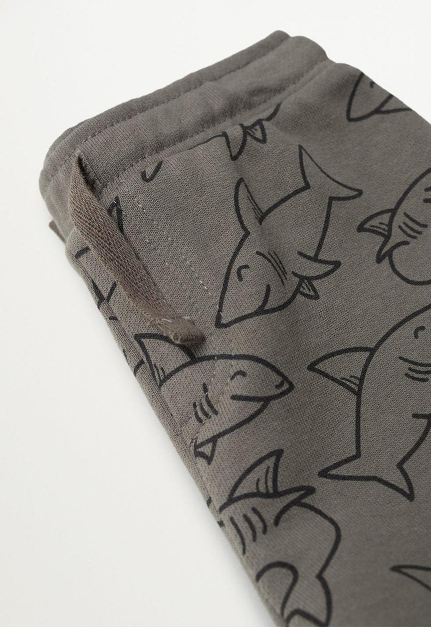 MANGO - Shorts mario - charcoal