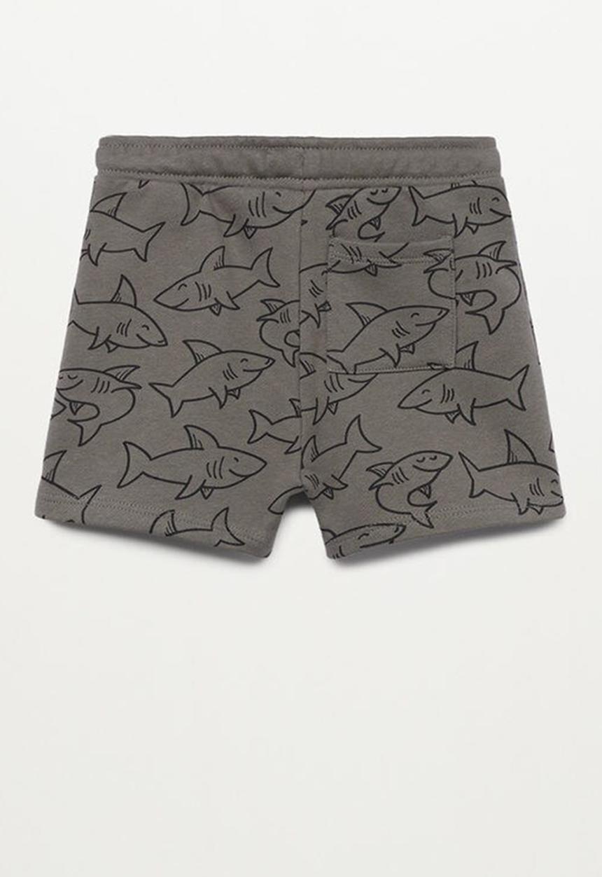 MANGO - Shorts mario - charcoal