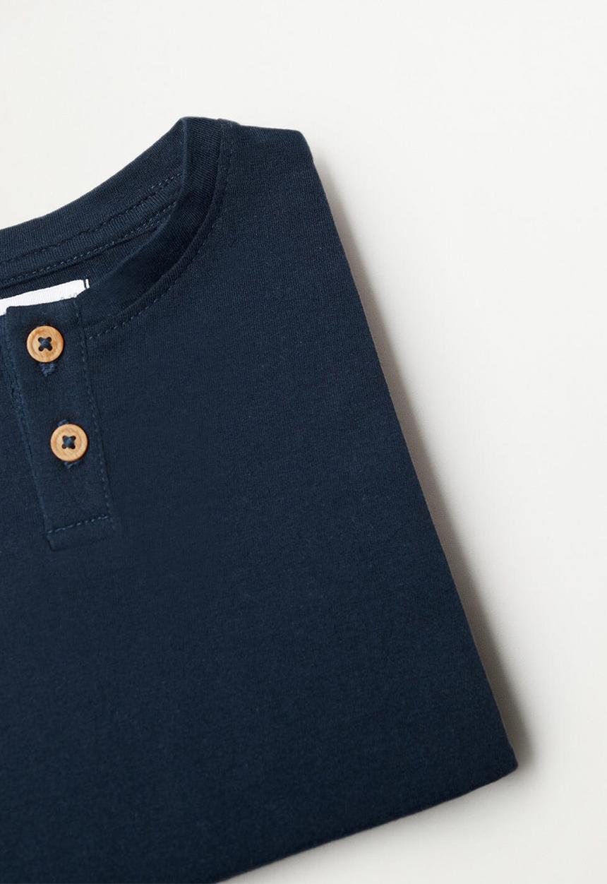 MANGO - T-shirt duran - navy