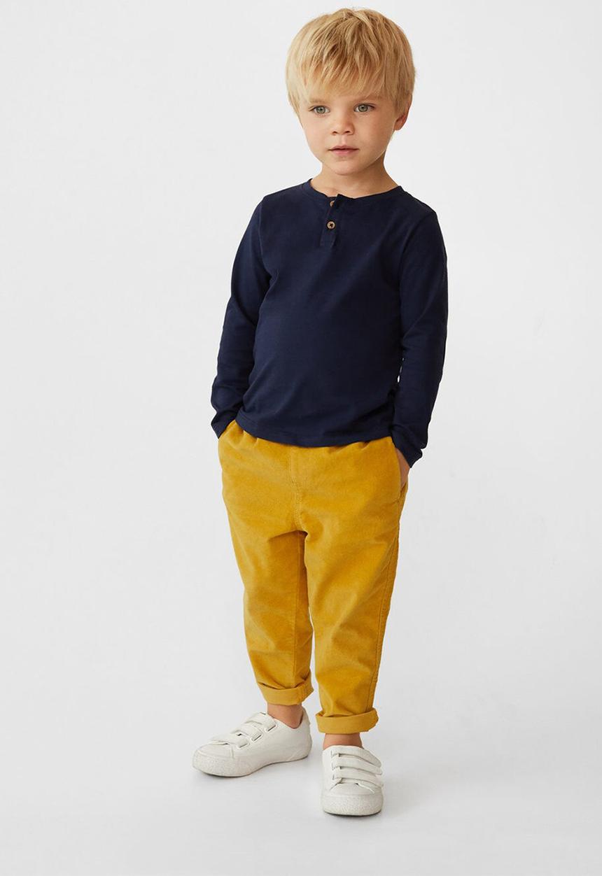 MANGO - T-shirt duran - navy
