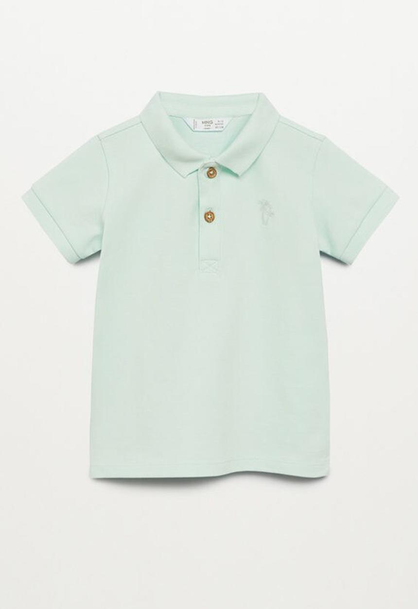 MANGO - Polo shirt polow - aqua