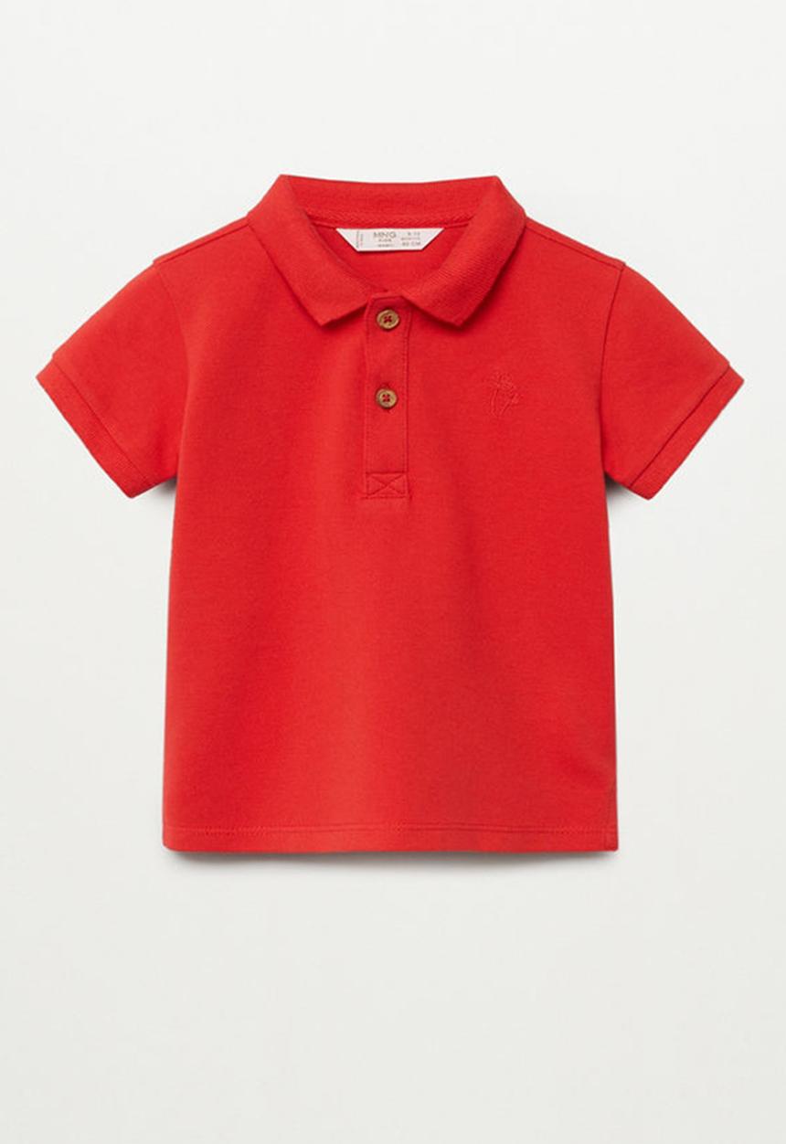 MANGO - Polo shirt polow - red