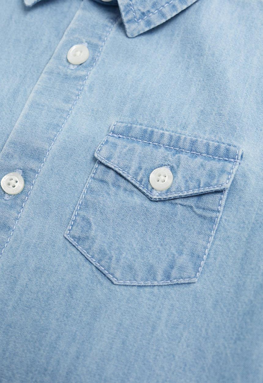 MANGO - Shirt daniel - blue