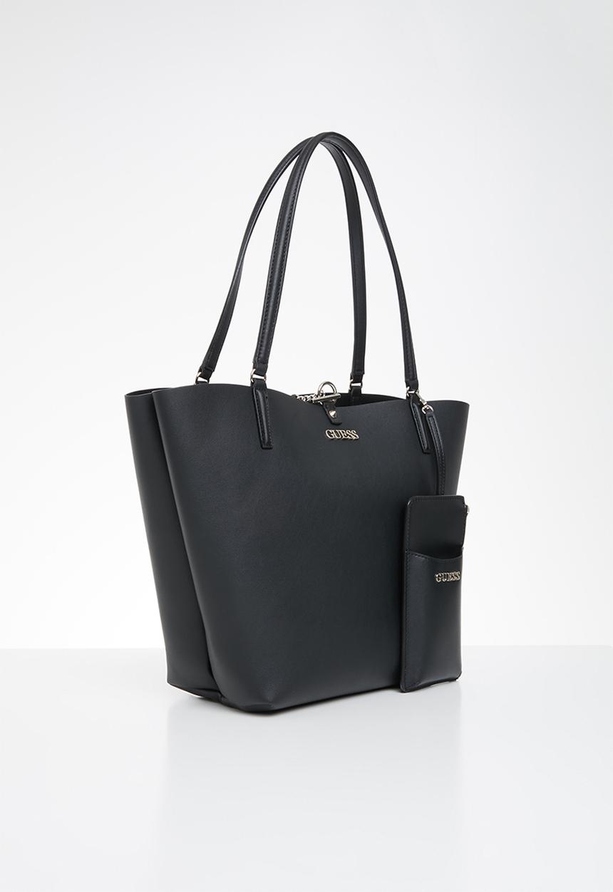 GUESS - Alby toggle tote - black