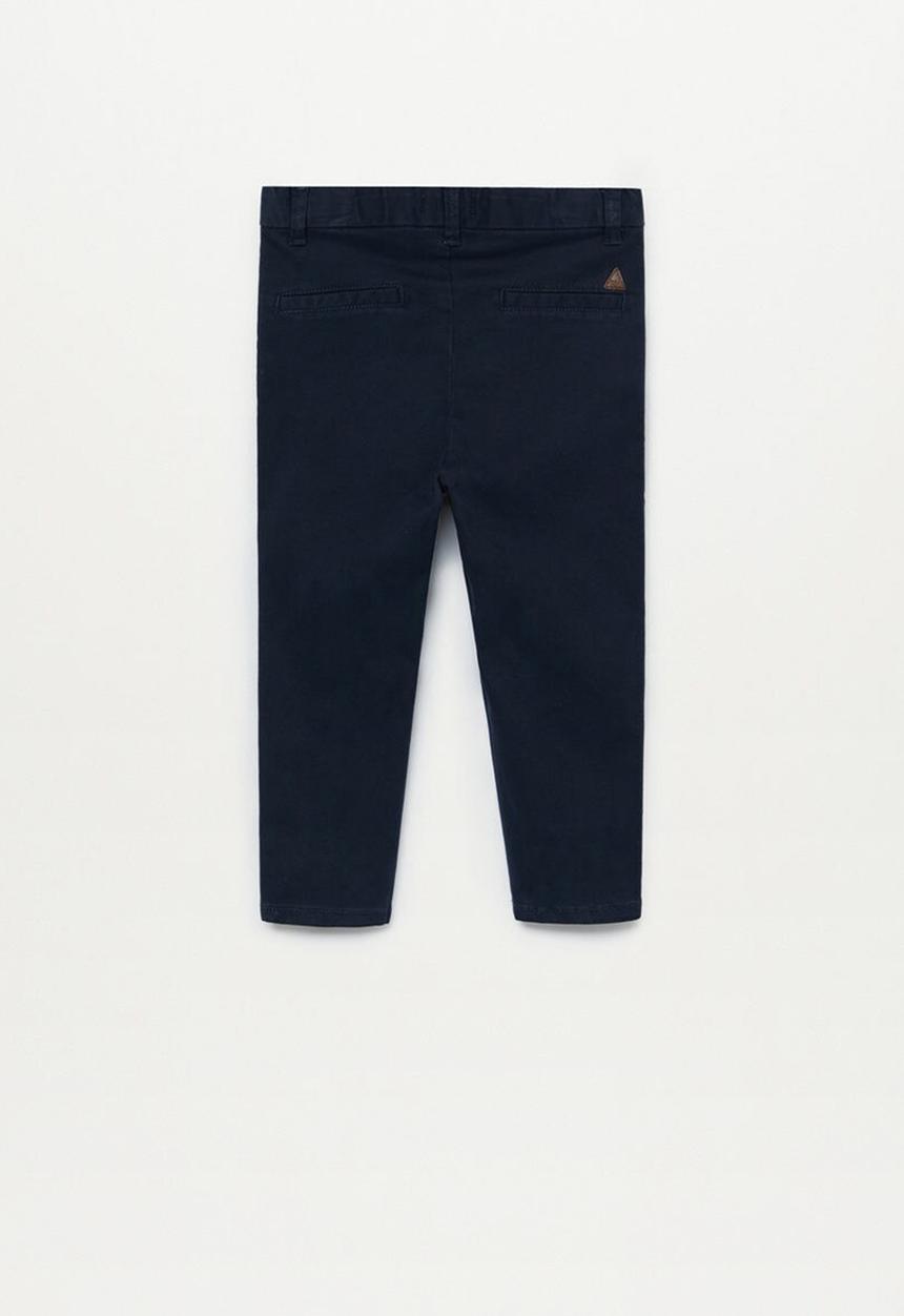 MANGO - Trousers chino8 - navy