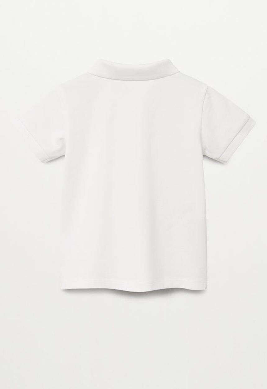MANGO - Polo shirt polo - white