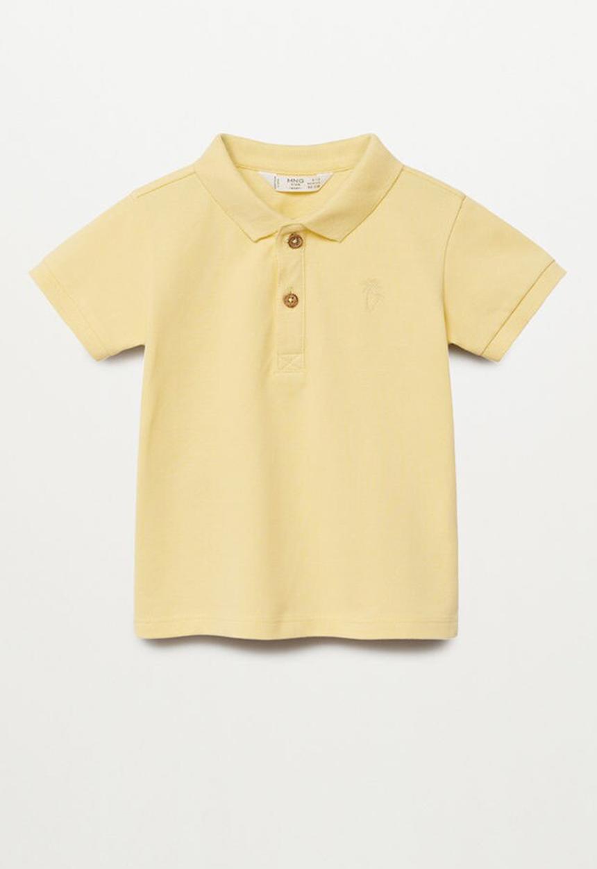 MANGO - Polo shirt polo - yellow