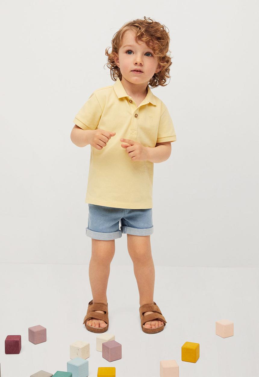 MANGO - Polo shirt polo - yellow