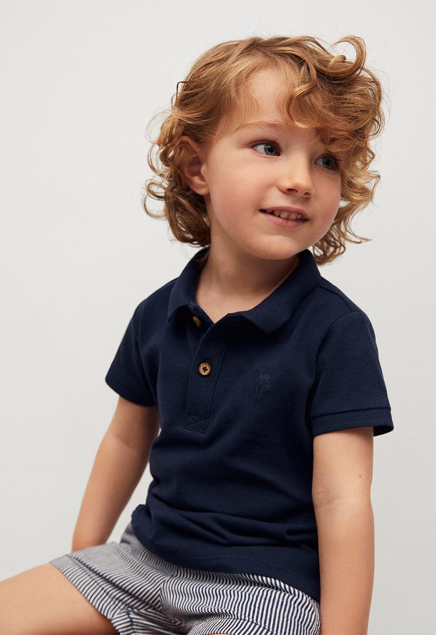 MANGO - Polo shirt polo - navy