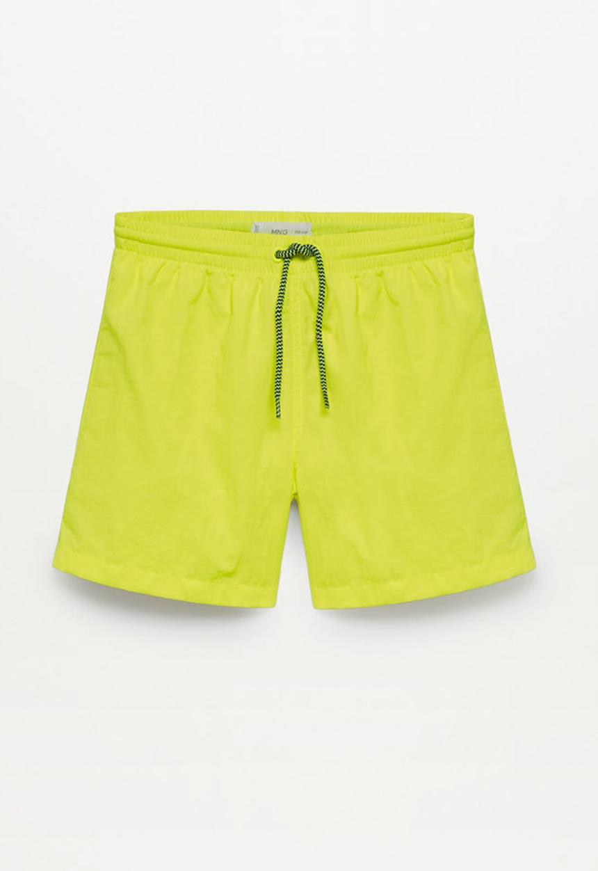 MANGO - Swimming trunks luis - bright yellow