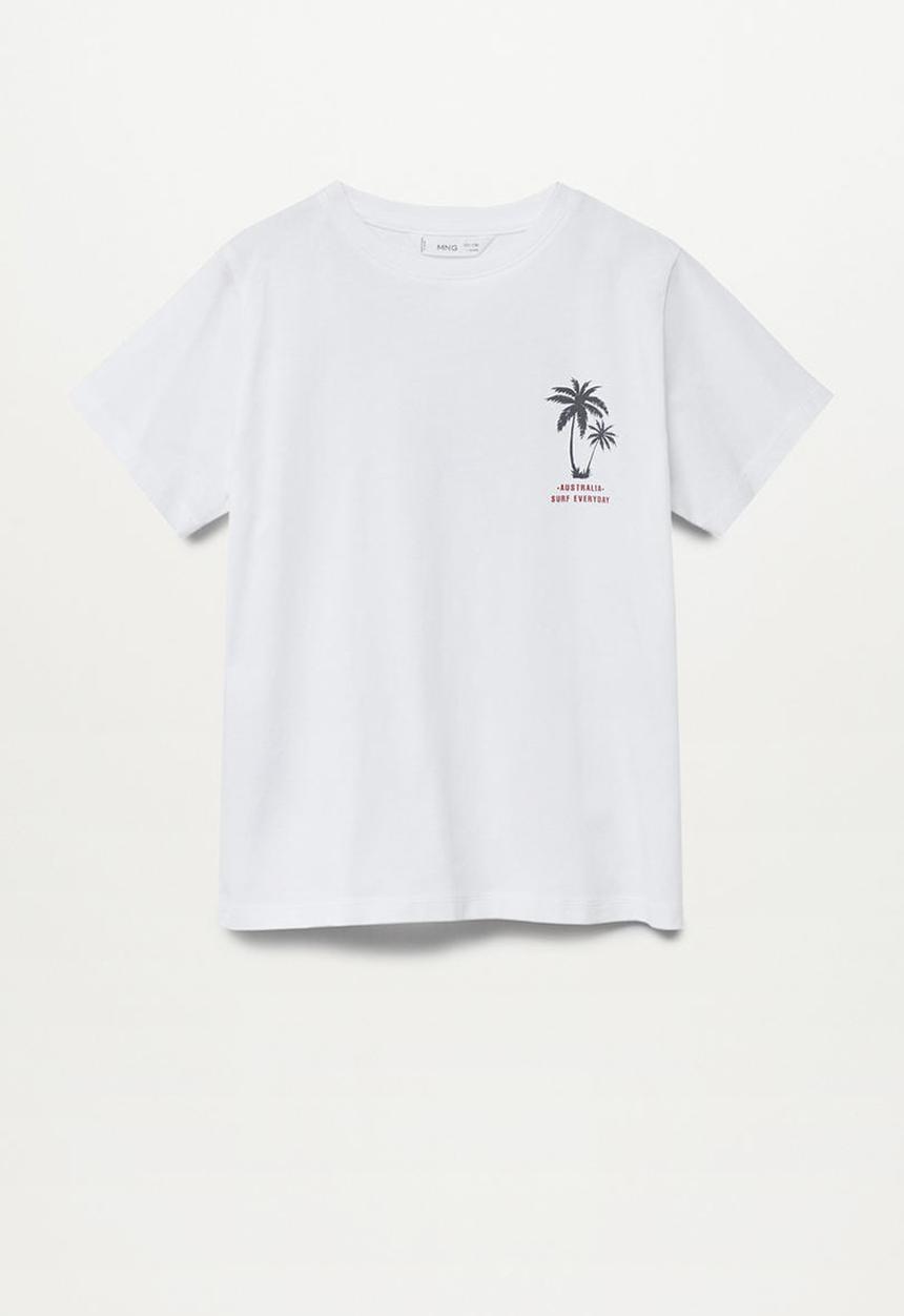MANGO - T-shirt jake - white
