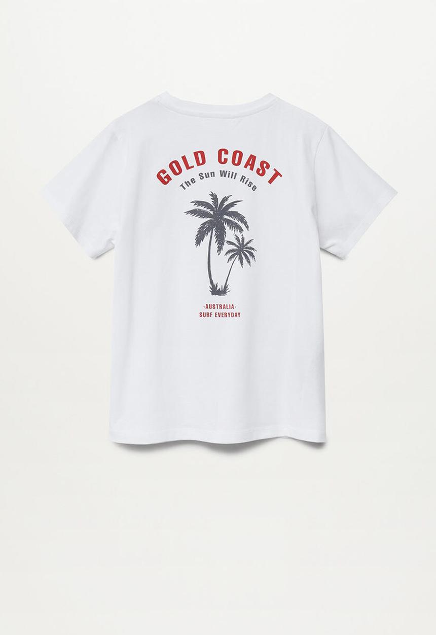 MANGO - T-shirt jake - white