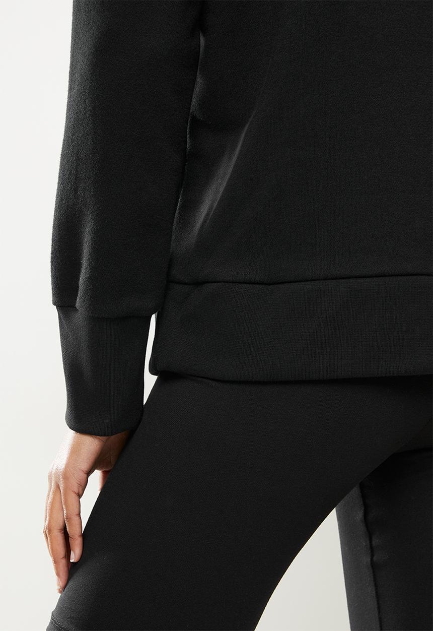adidas Performance - Ft hoodie sweat - black & white