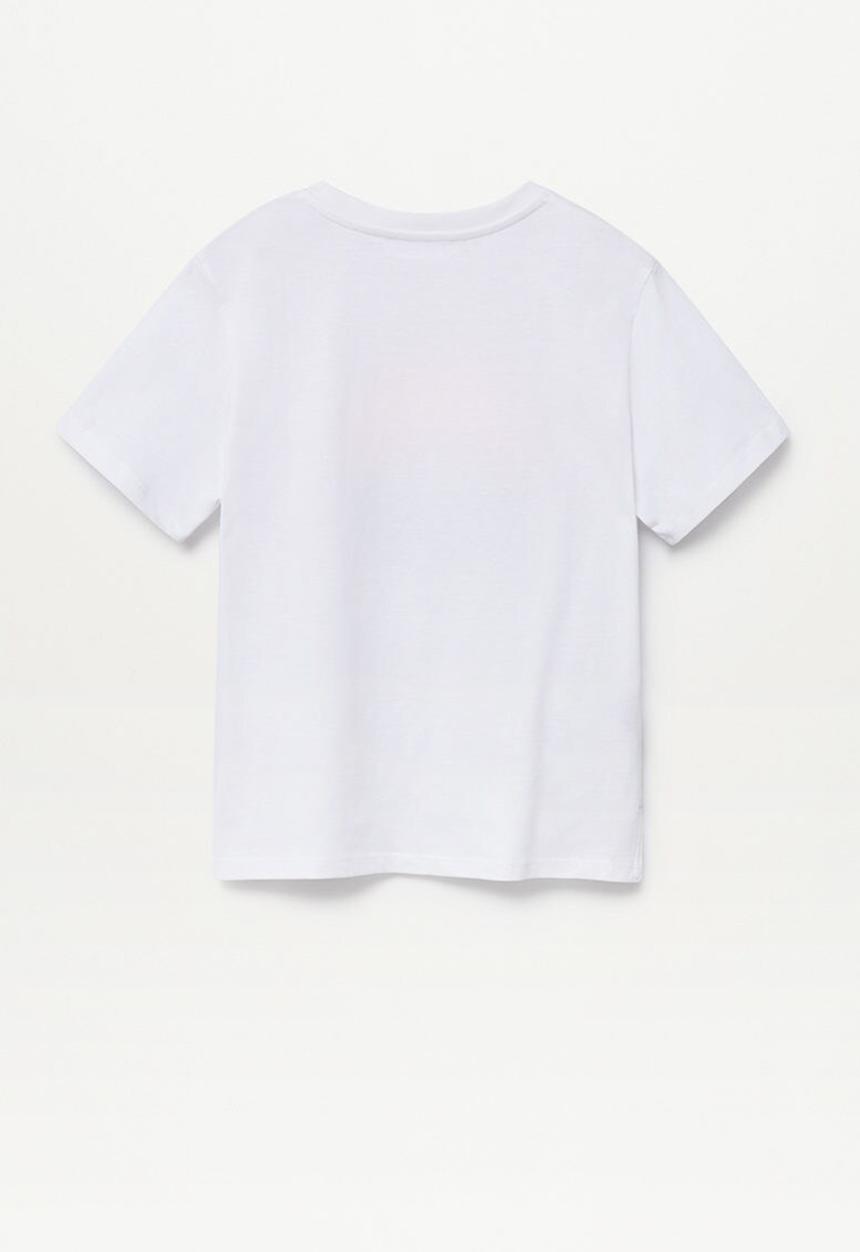 MANGO - T-shirt flo - white