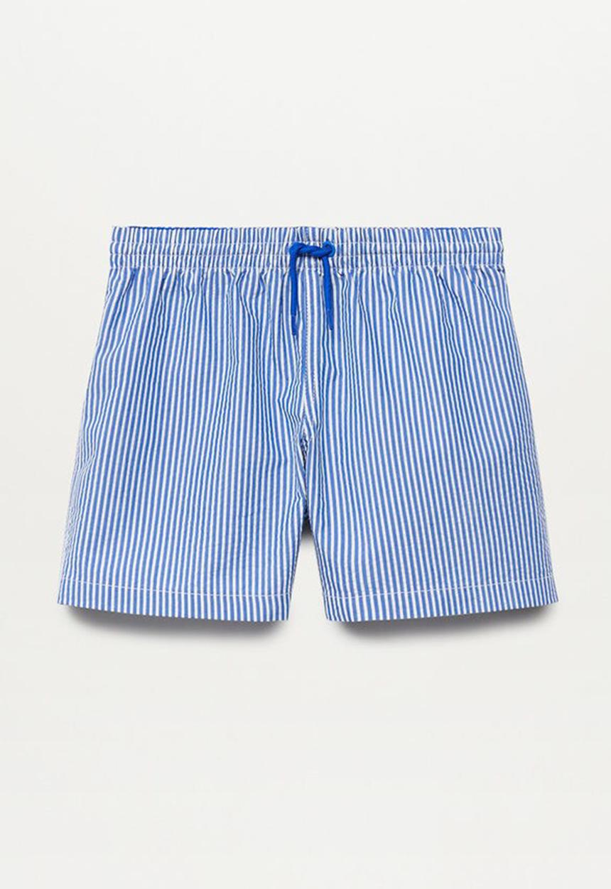 MANGO - Swimming trunks quique - medium blue
