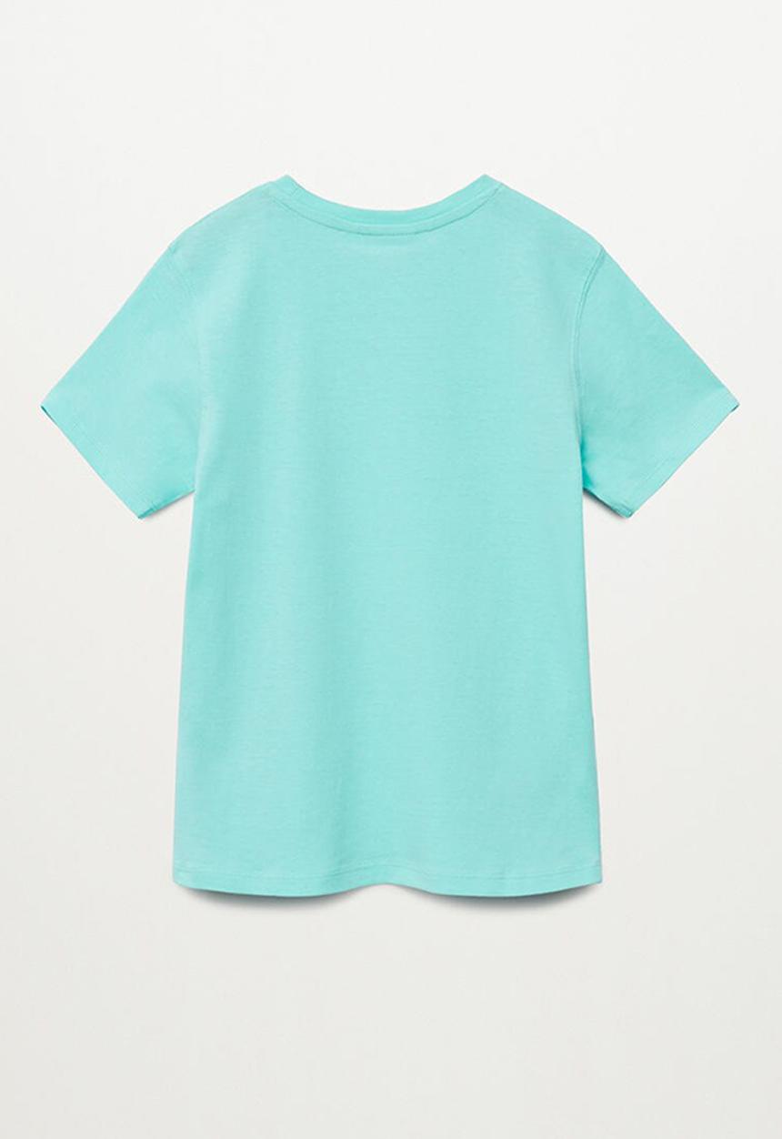 MANGO - T-shirt vehicle - blue