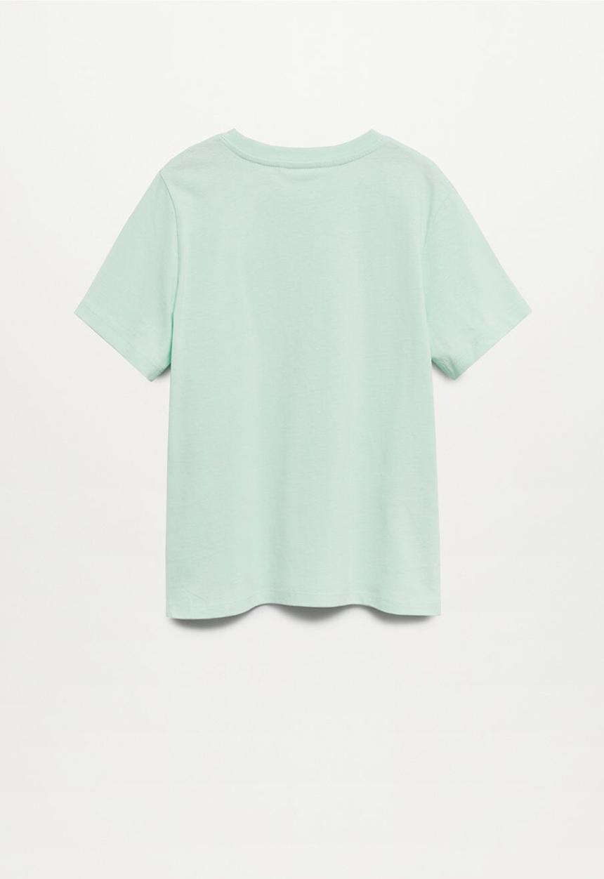 MANGO - T-shirt easy - light green