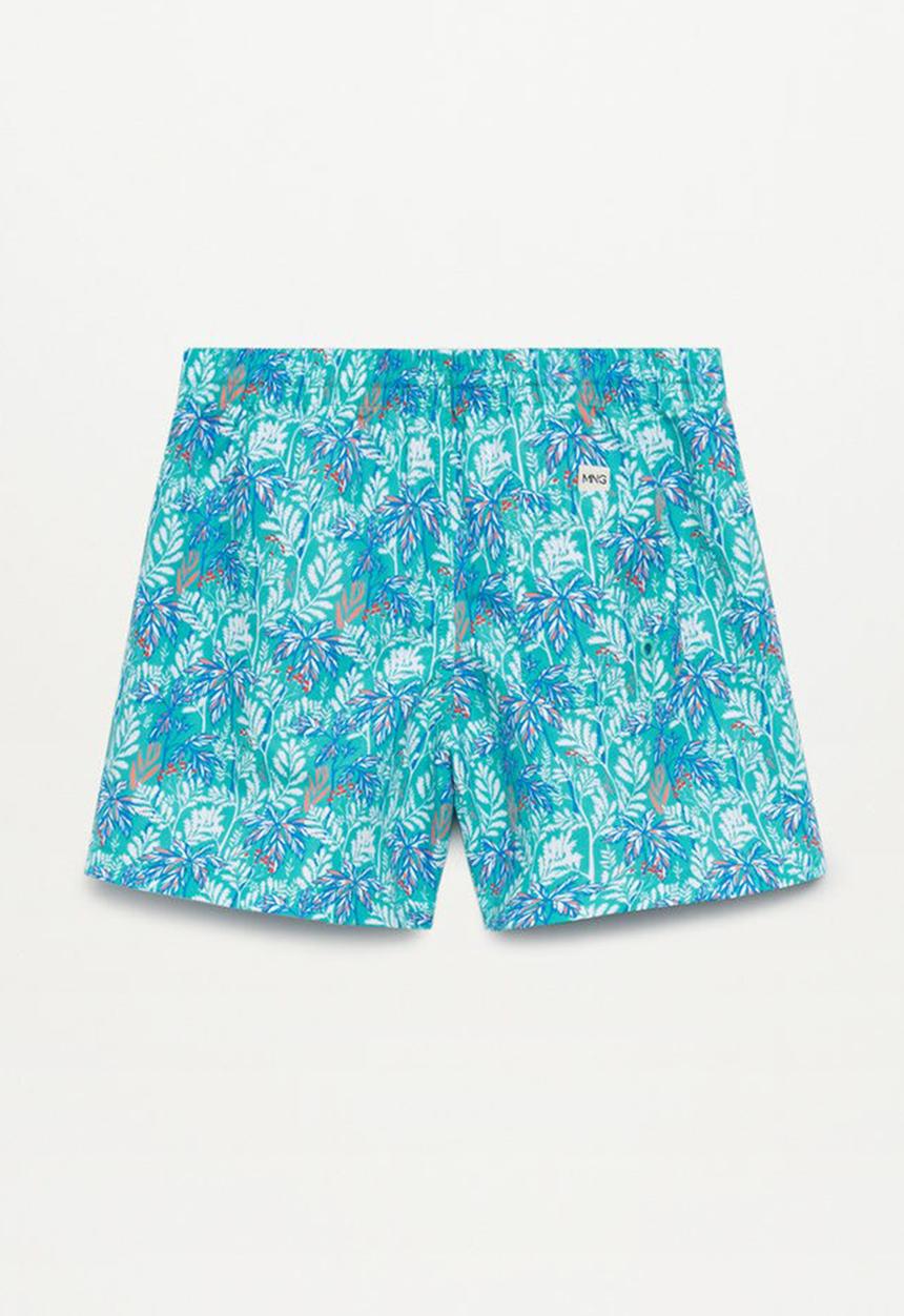 MANGO - Swimming trunks hawaii - turquoise