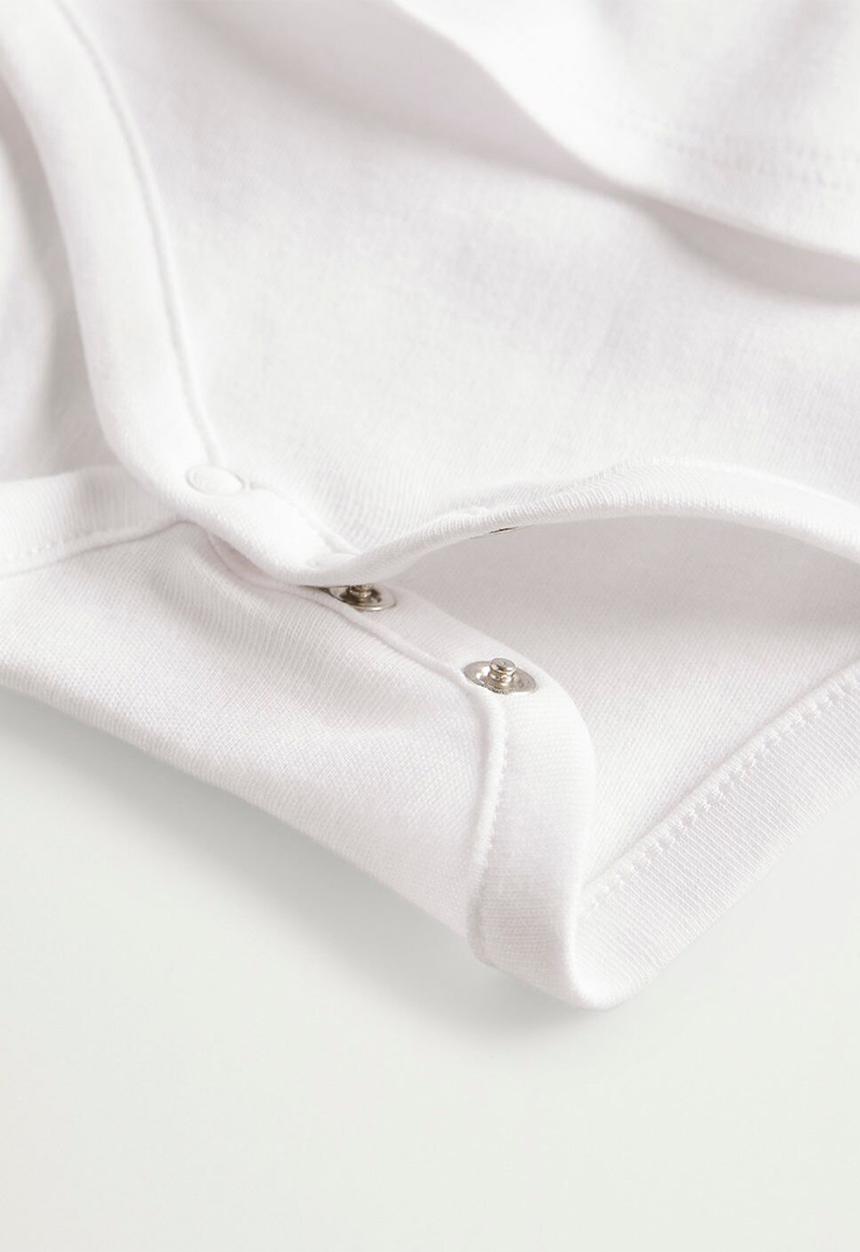 MANGO - Dance long sleeve tee - white
