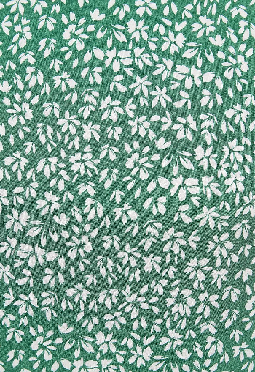 edit - Mutton sleeve shell - green 