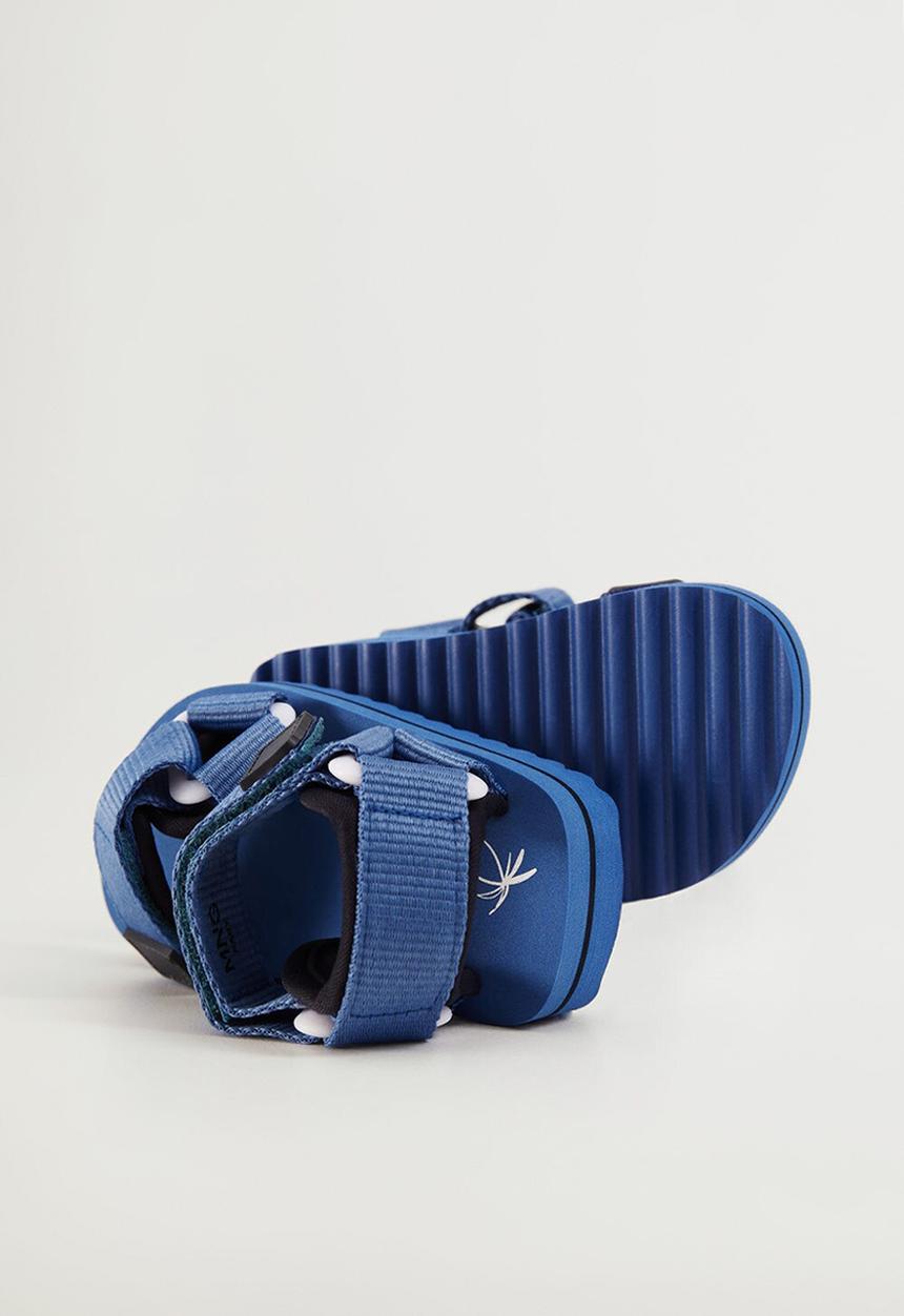 MANGO - Sandals job1 - medium blue