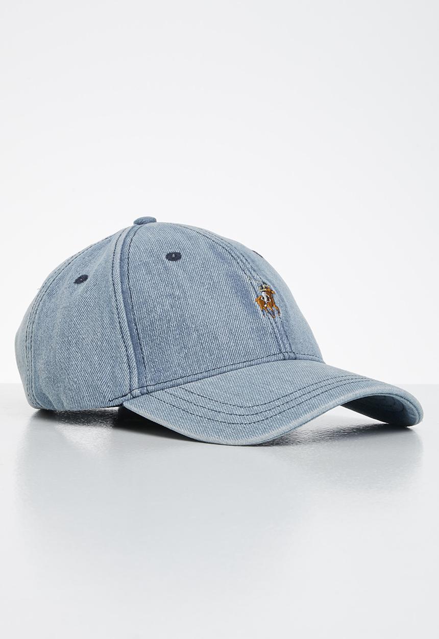 POLO - Tricolour denim peak - light wash
