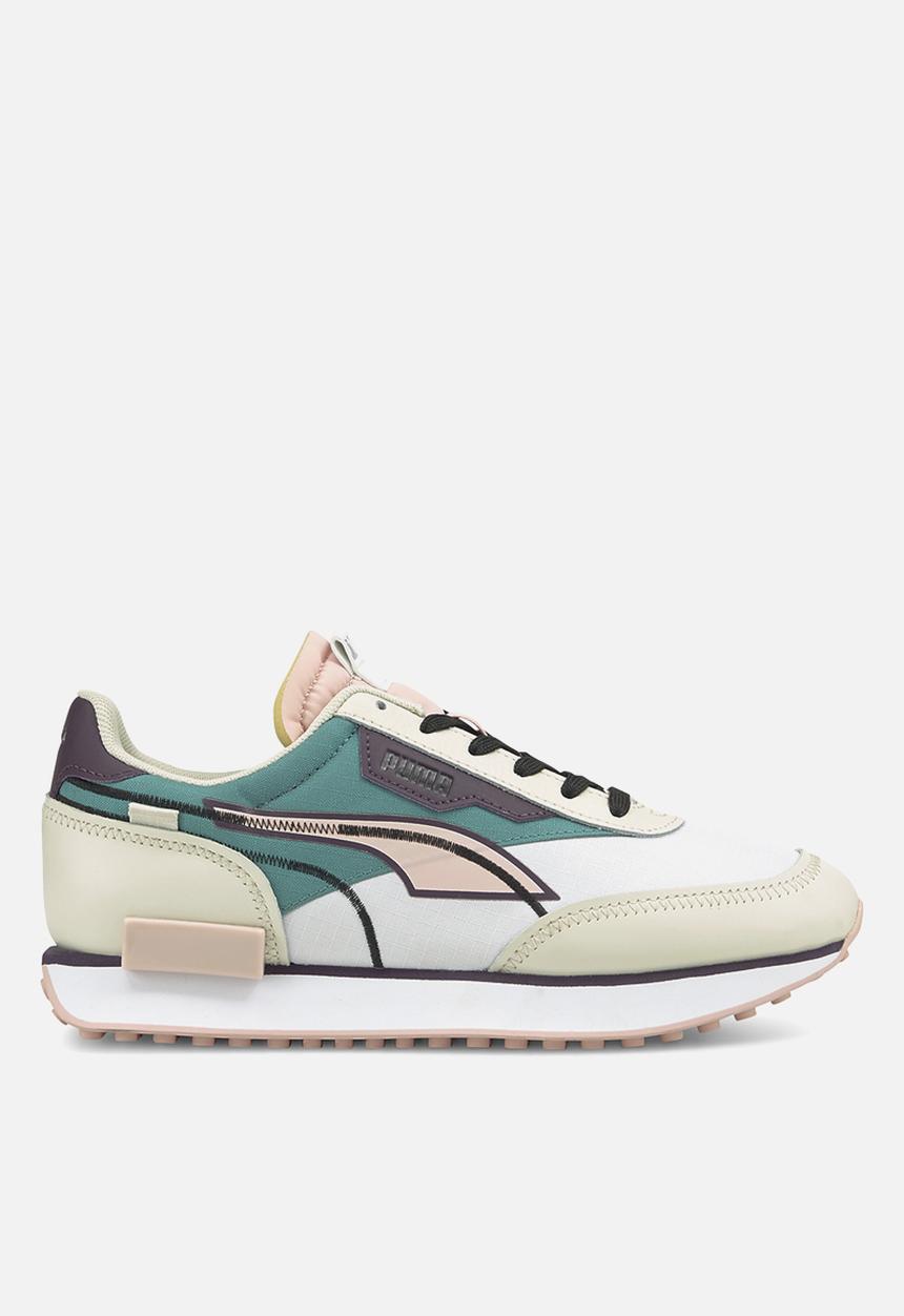 PUMA - Future rider twofold - puma white-whisper white-lotus