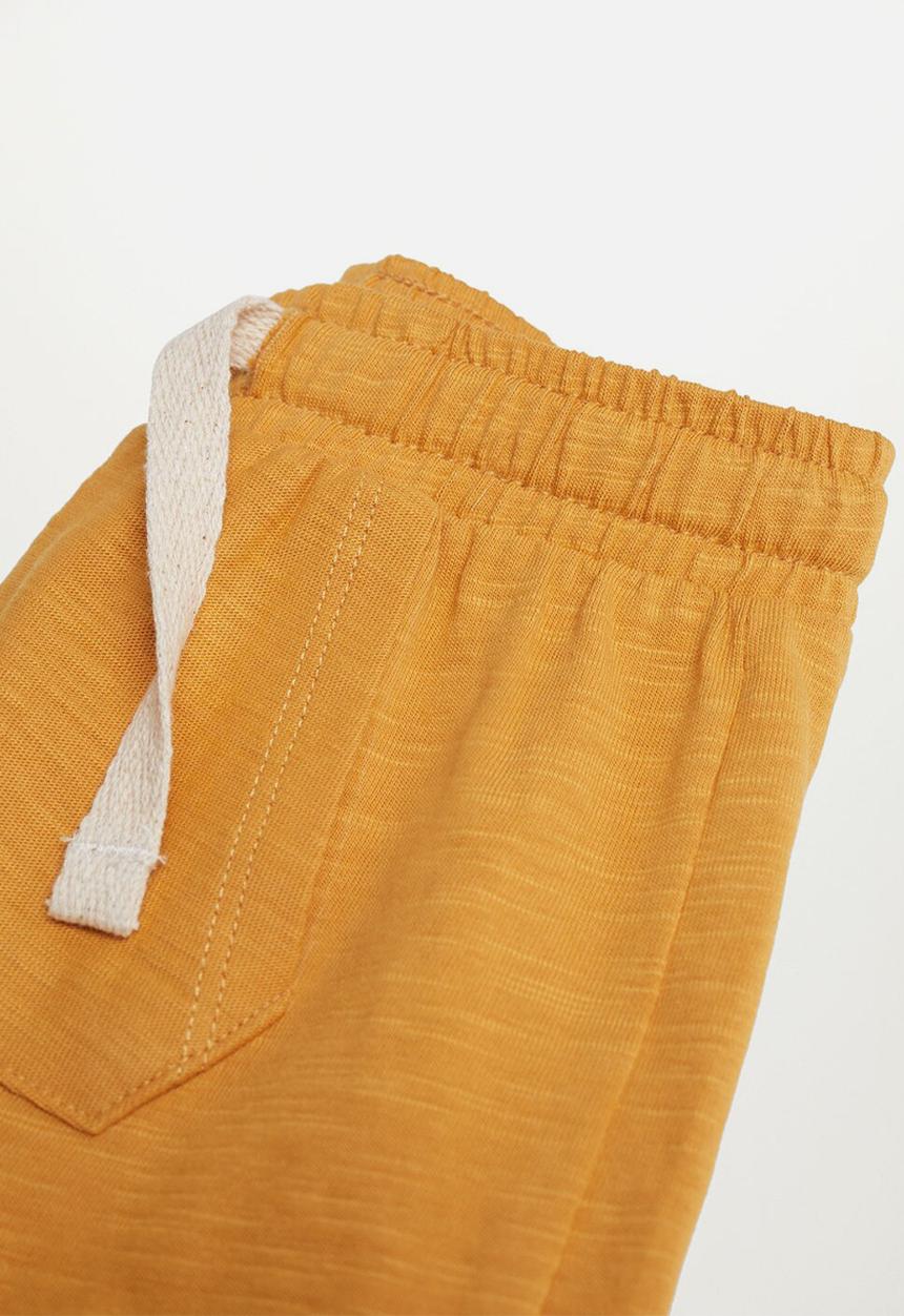 MANGO - Shorts manu - medium yellow