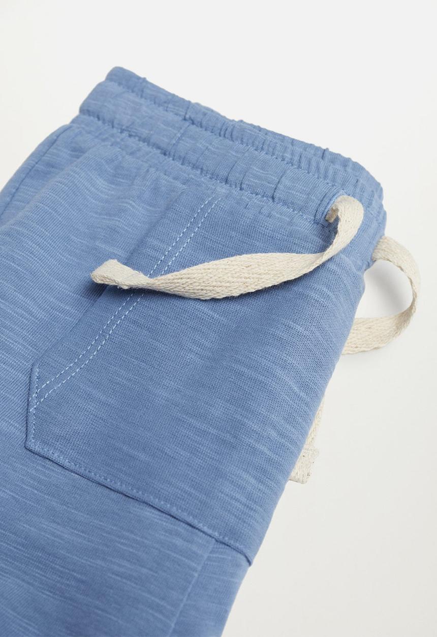 MANGO - Shorts manu - medium blue